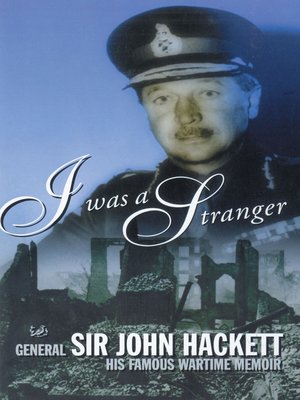 cover image of I Was a Stranger